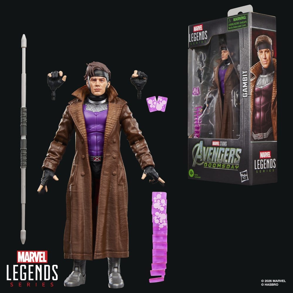Avengers: Doomsday Marvel Legends figurine Gambit 15 cm