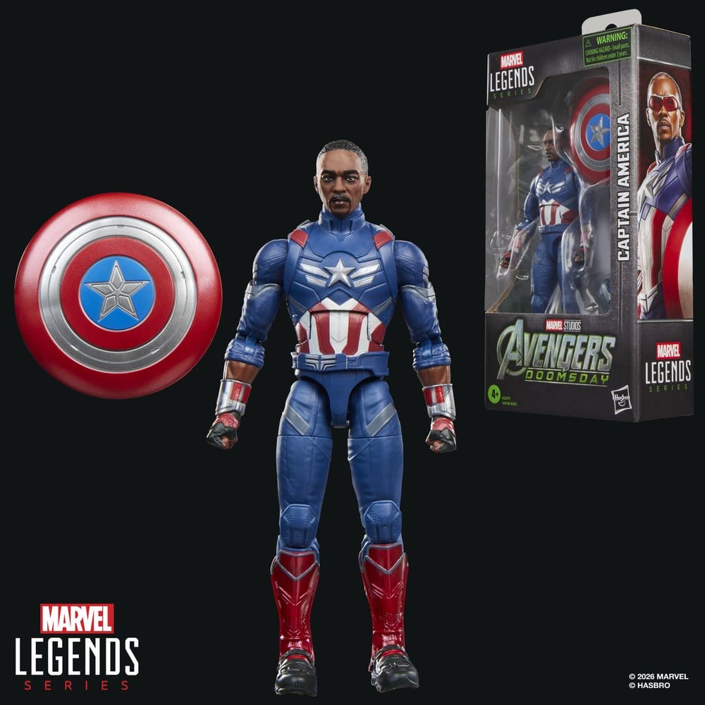 Avengers: Doomsday Marvel Legends figurine Captain America 15 cm
