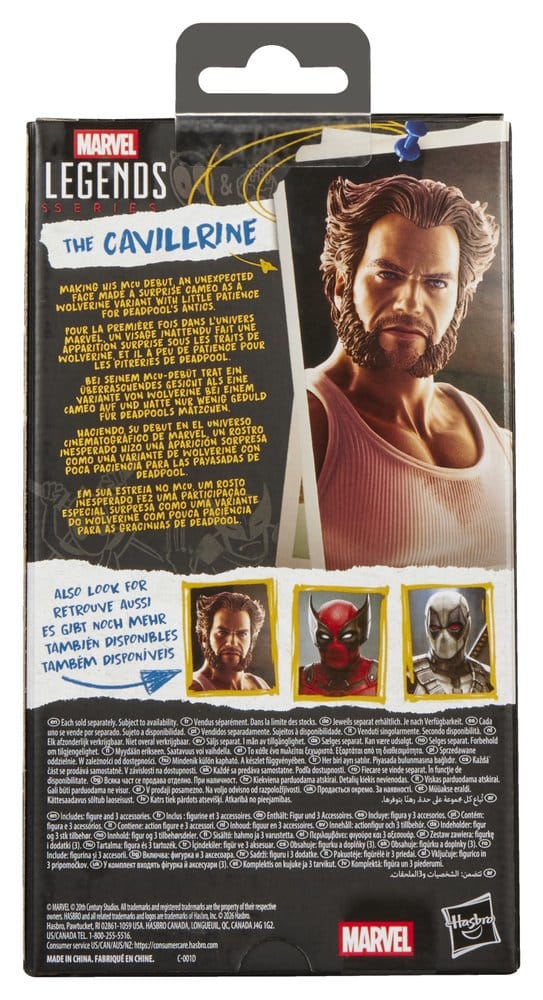 Deadpool & Wolverine Marvel Legends figurine The Cavillrine 15 cm