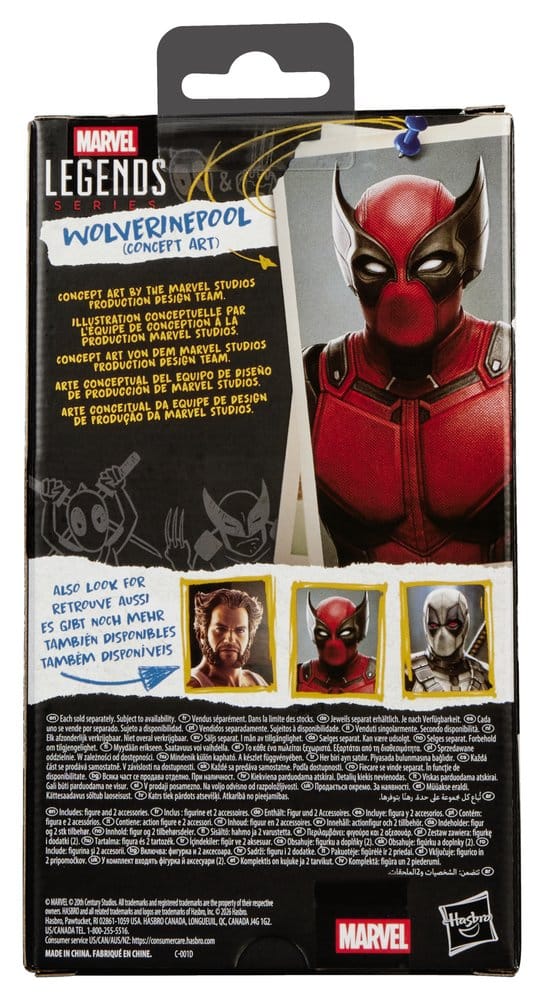 Deadpool & Wolverine Marvel Legends figurine Wolverinepool (Concept Art) 15 cm