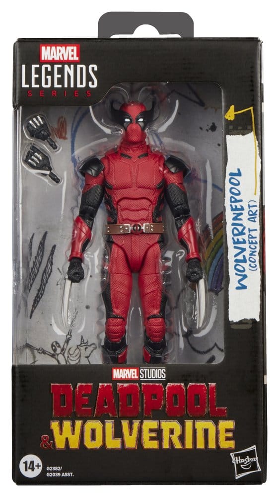 Deadpool & Wolverine Marvel Legends figurine Wolverinepool (Concept Art) 15 cm
