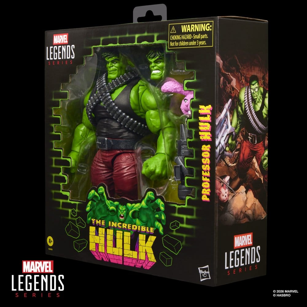 The Incredible Hulk Marvel Legends figurine Professor Hulk 15 cm