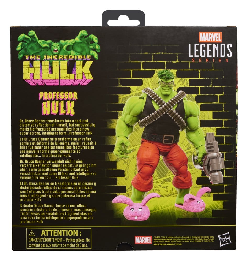The Incredible Hulk Marvel Legends figurine Professor Hulk 15 cm