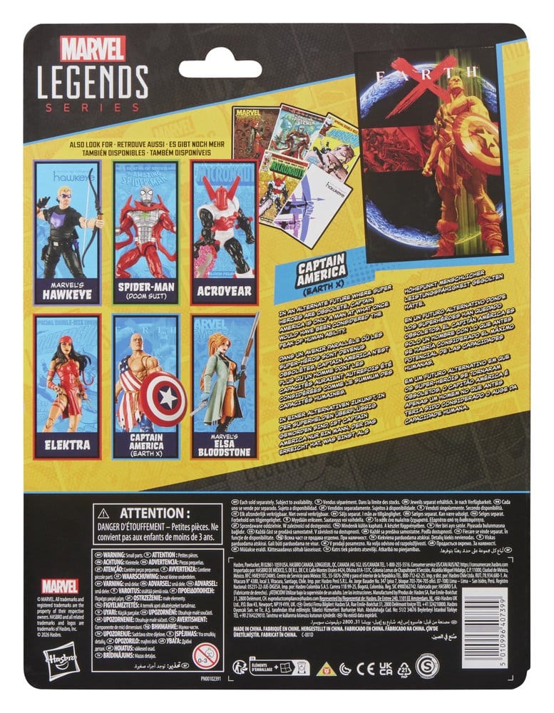 Earth X Marvel Legends figurine Captain America 15 cm
