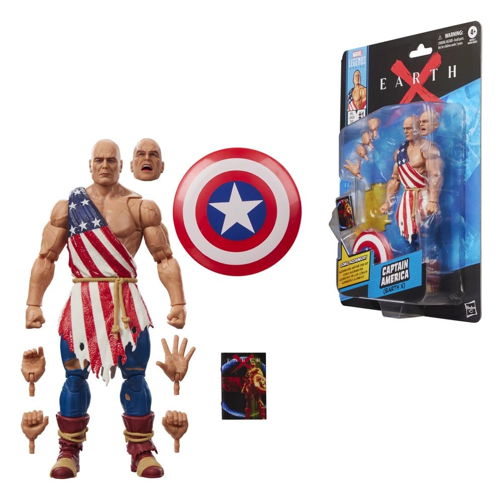 Earth X Marvel Legends figurine Captain America 15 cm