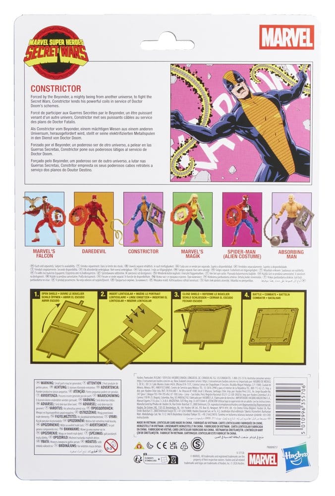 Secret Wars Marvel Legends figurine Constrictor 15 cm