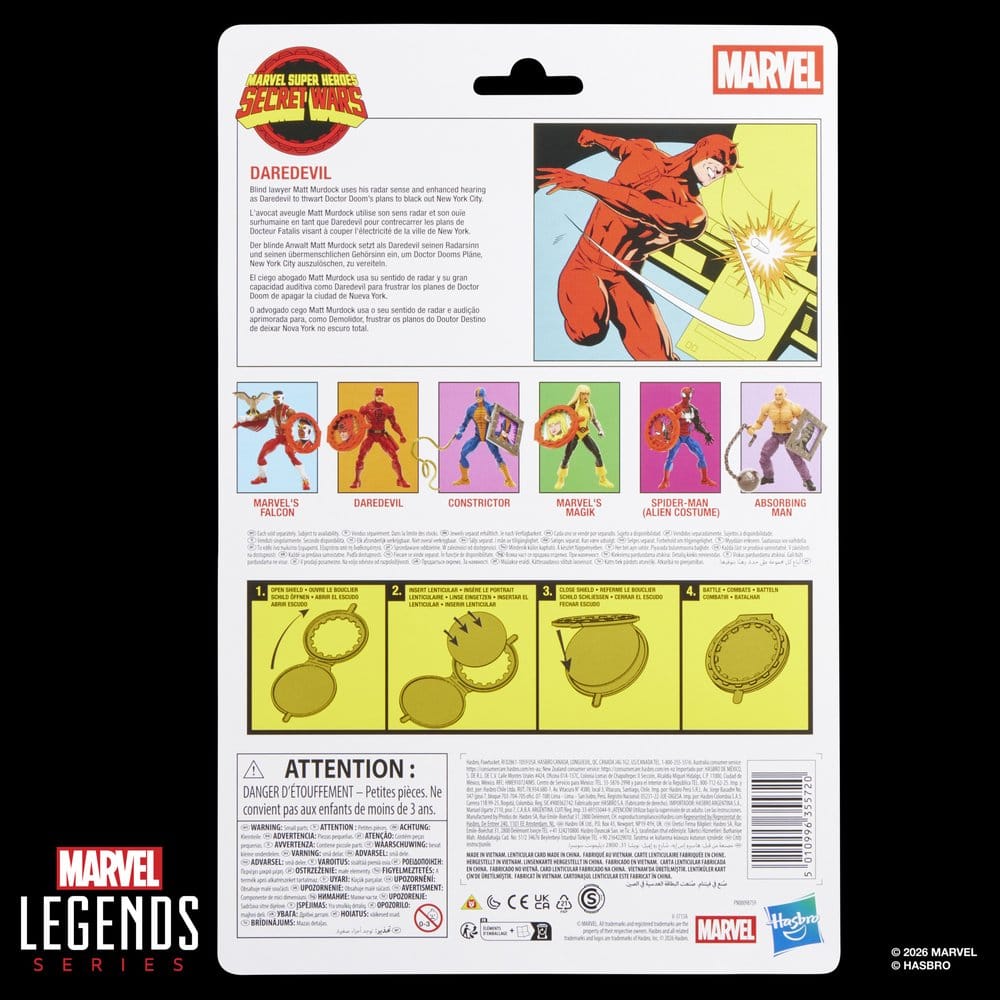 Secret Wars Marvel Legends figurine Daredevil 15 cm