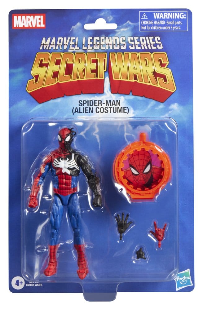 Secret Wars Marvel Legends figurine Spider-Man (Alien Costume) 15 cm