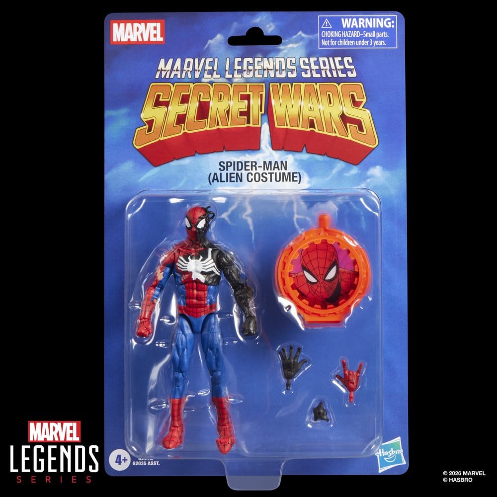 Secret Wars Marvel Legends figurine Spider-Man (Alien Costume) 15 cm
