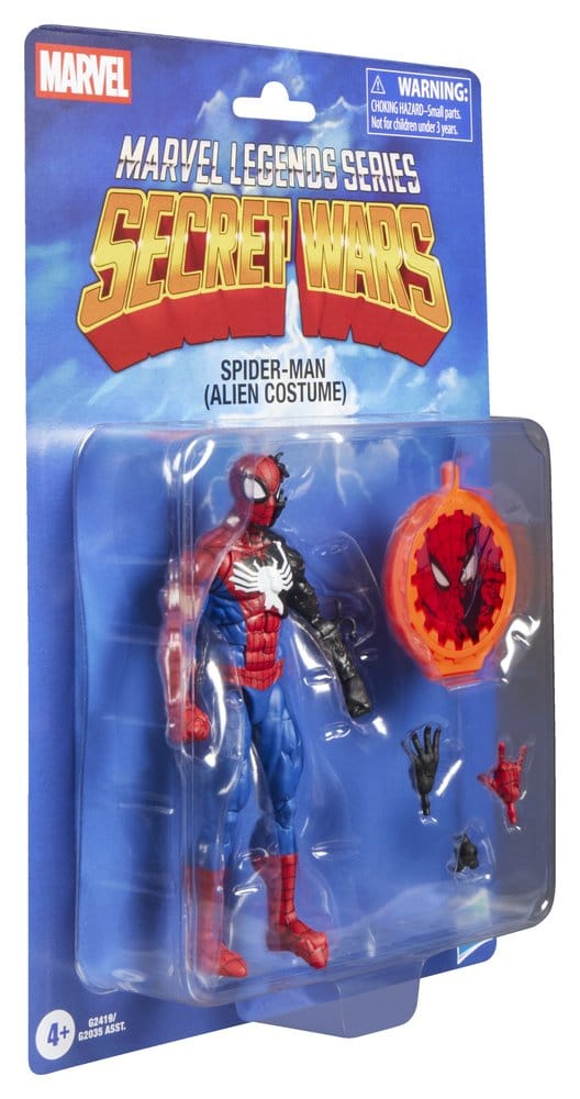 Secret Wars Marvel Legends figurine Spider-Man (Alien Costume) 15 cm