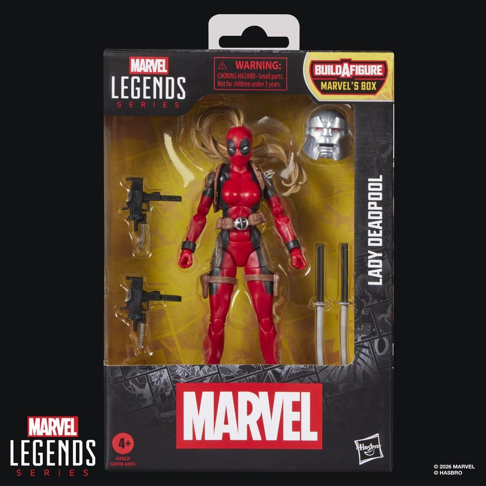 Marvel Legends figurine Lady Deadpool (BAF: Marvel's Box) 15 cm
