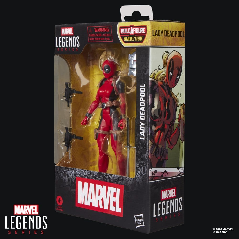 Marvel Legends figurine Lady Deadpool (BAF: Marvel's Box) 15 cm