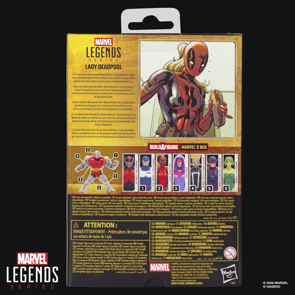 Marvel Legends figurine Lady Deadpool (BAF: Marvel's Box) 15 cm