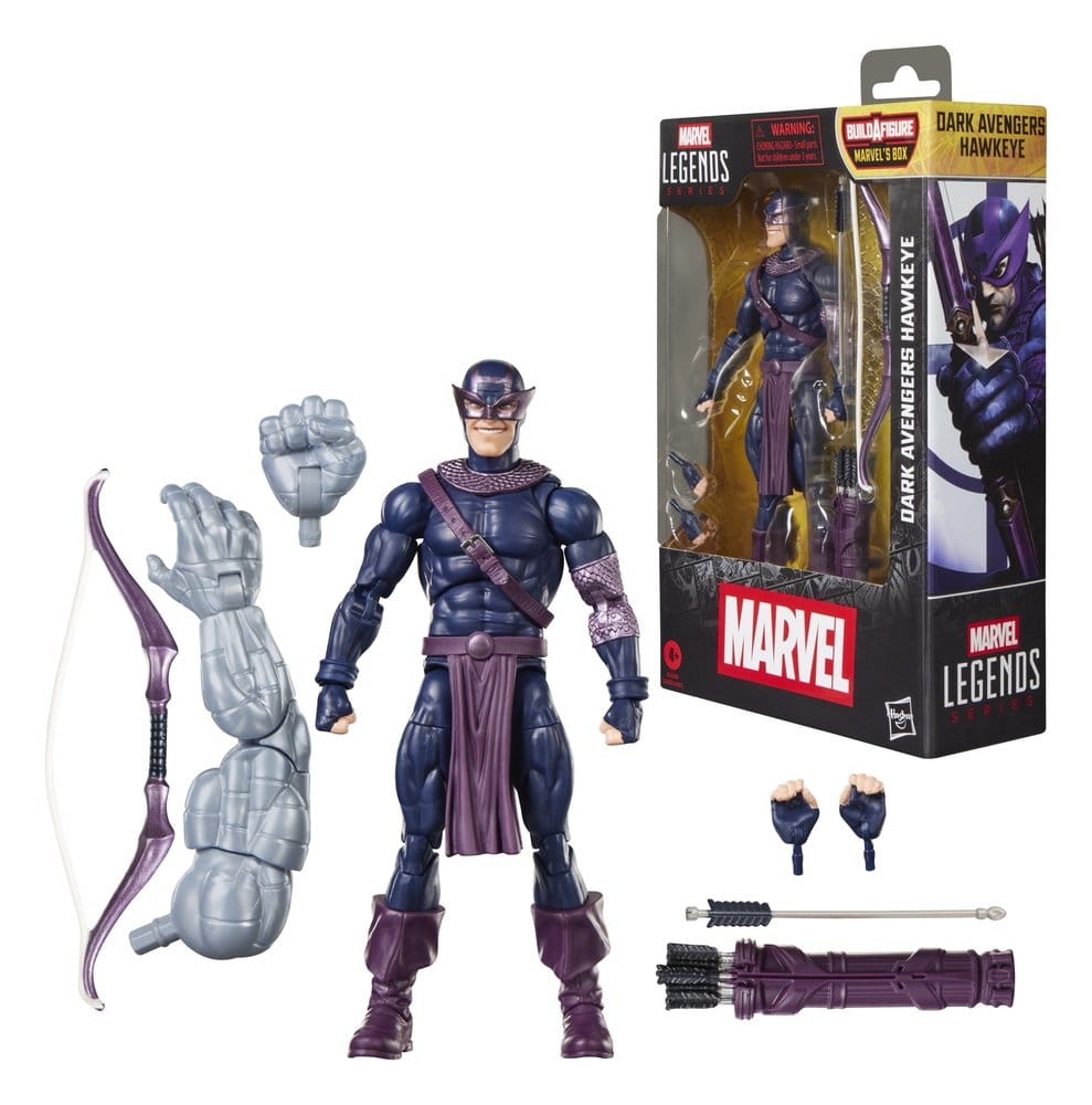 Marvel Legends figurine Dark Avengers Hawkeye (BAF: Marvel's Box) 15 cm