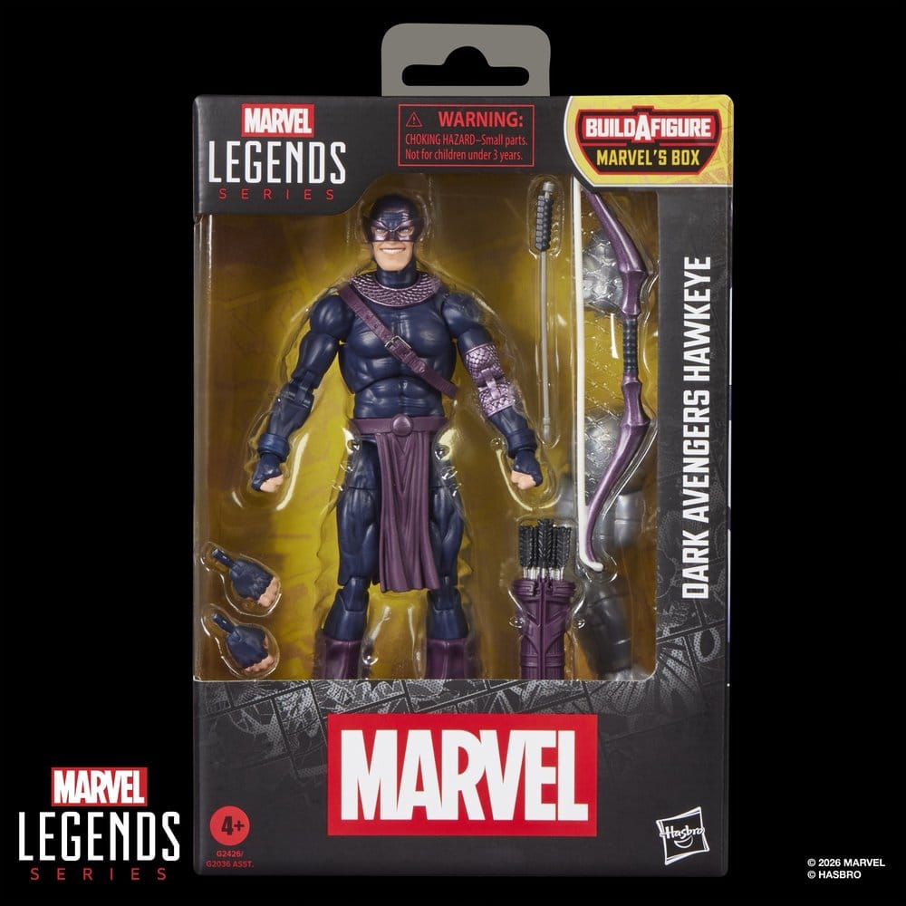 Marvel Legends figurine Dark Avengers Hawkeye (BAF: Marvel's Box) 15 cm