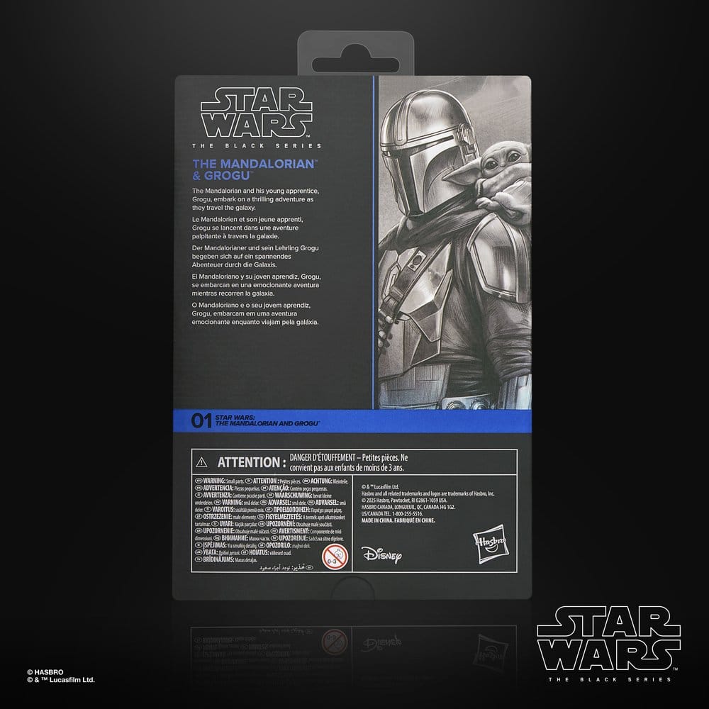 Star Wars: The Mandalorian & Grogu Black Series figurine The Mandalorian & Grogu 15 cm