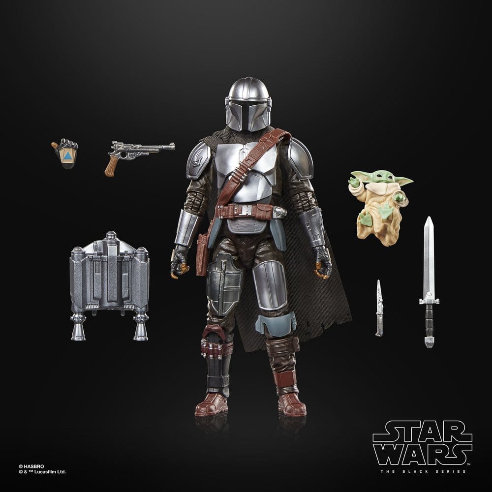Star Wars: The Mandalorian & Grogu Black Series figurine The Mandalorian & Grogu 15 cm