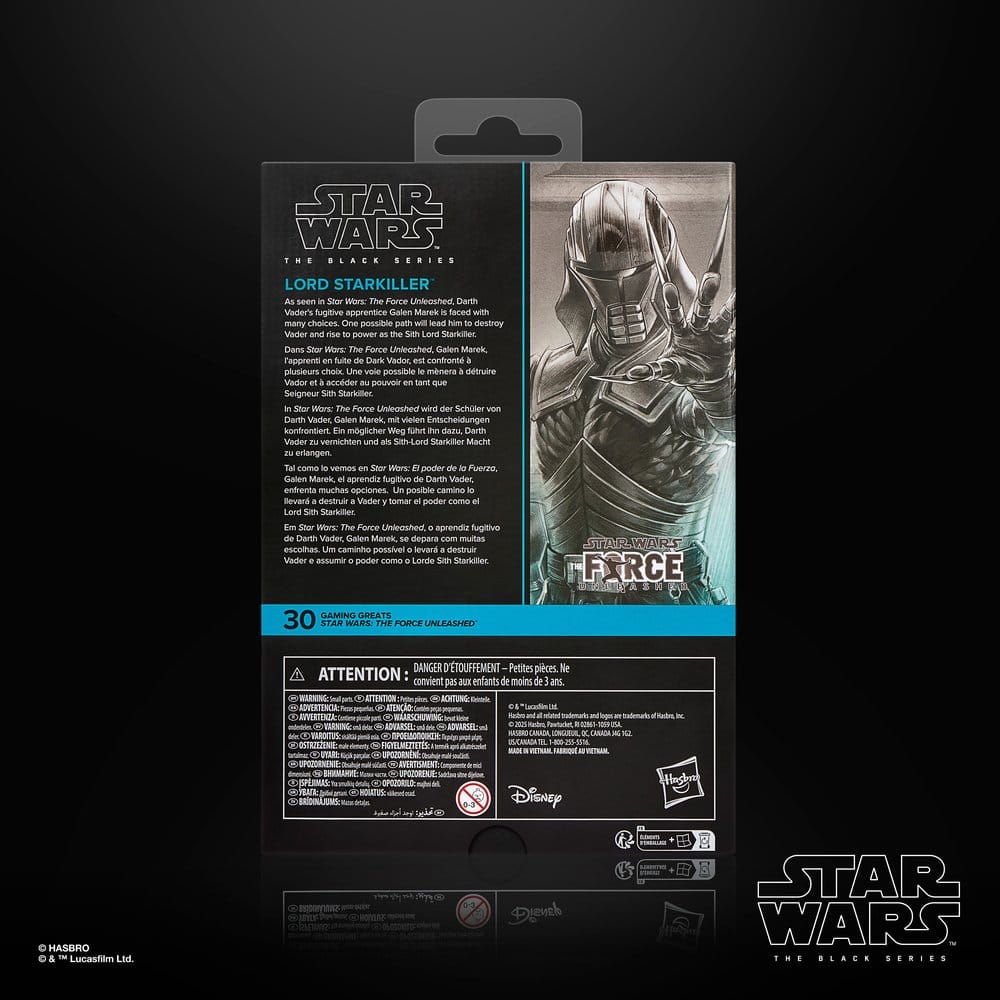 Star Wars Black Series figurine Lord Starkiller 15 cm