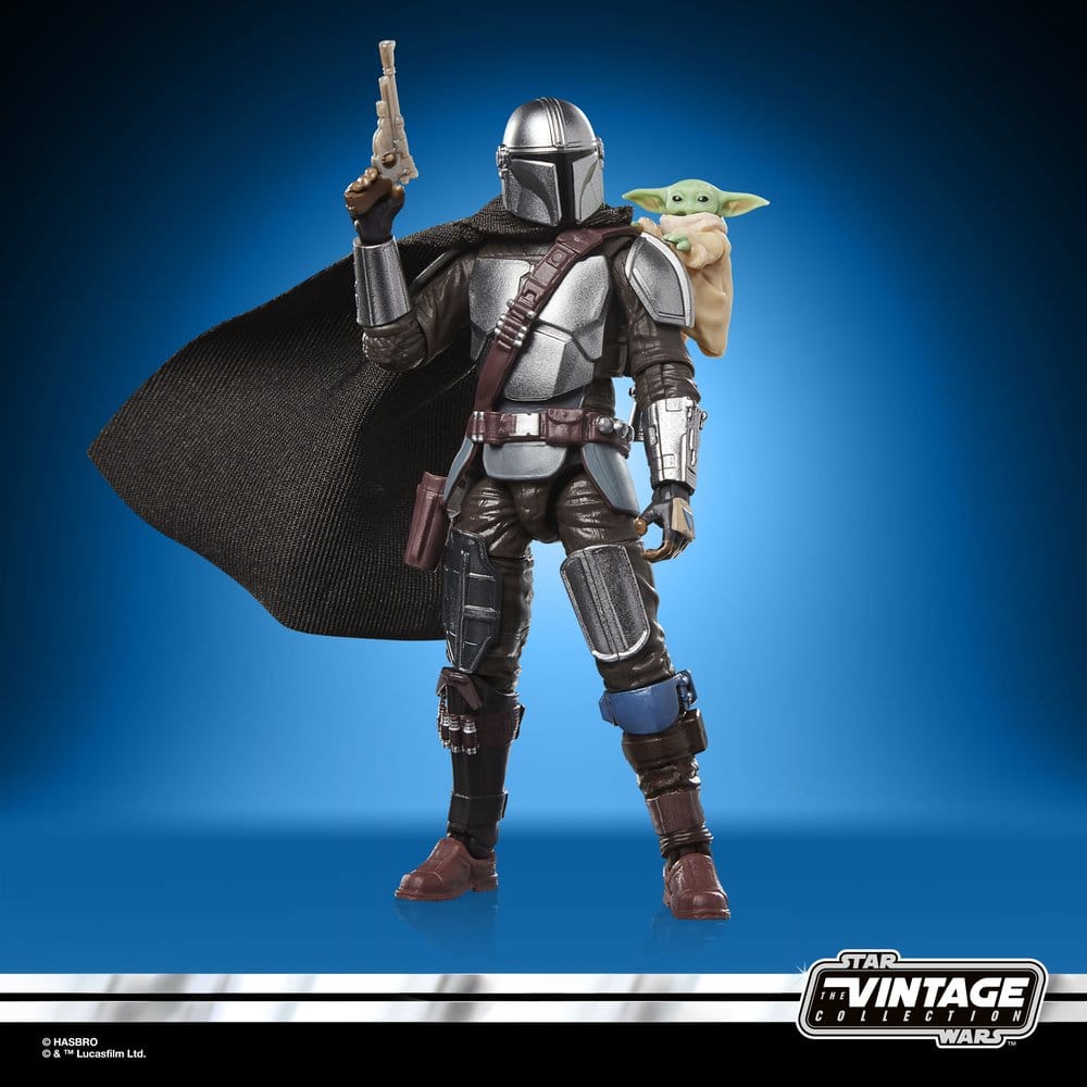 Star Wars: The Mandalorian & Grogu Vintage Collection figurine The Mandalorian & Grogu 10 cm
