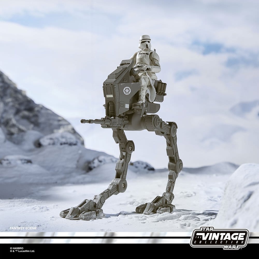 Star Wars: The Mandalorian & Grogu Vintage Collection véhicule Imperial Remnant AT-RT 10 cm