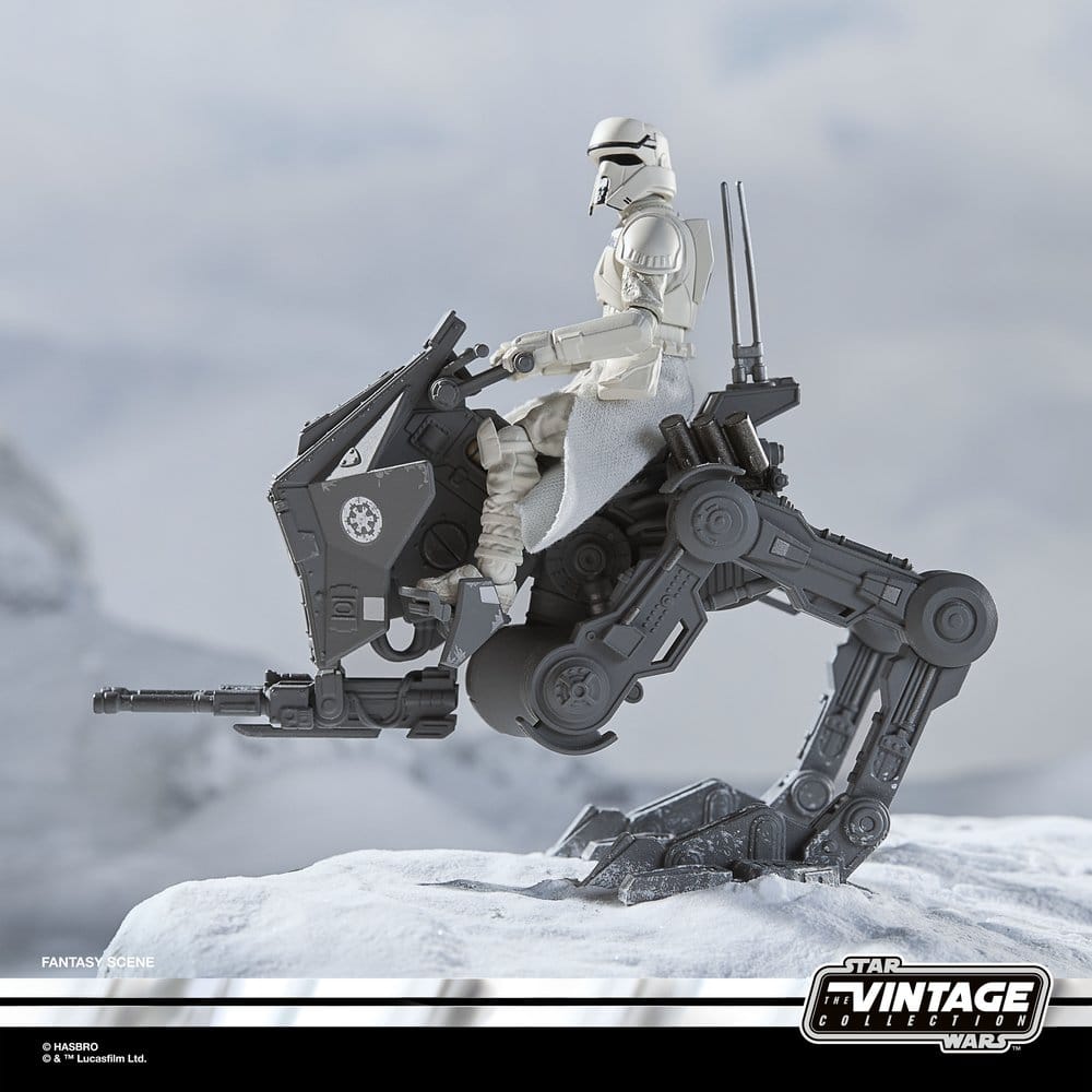 Star Wars: The Mandalorian & Grogu Vintage Collection véhicule Imperial Remnant AT-RT 10 cm