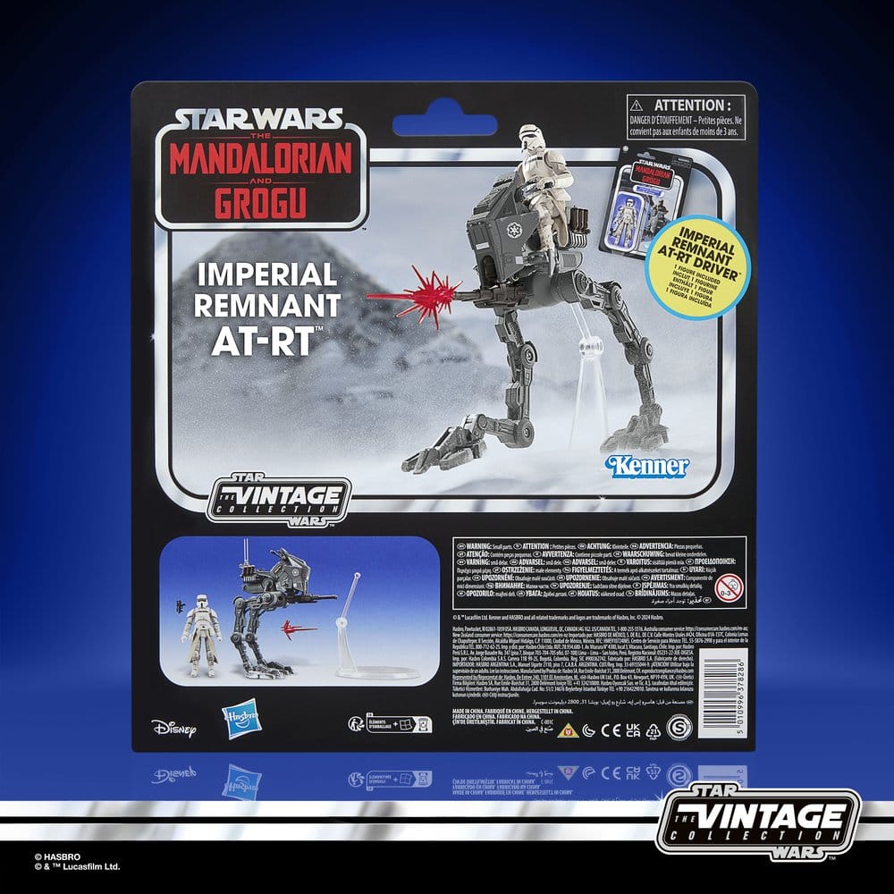 Star Wars: The Mandalorian & Grogu Vintage Collection véhicule Imperial Remnant AT-RT 10 cm