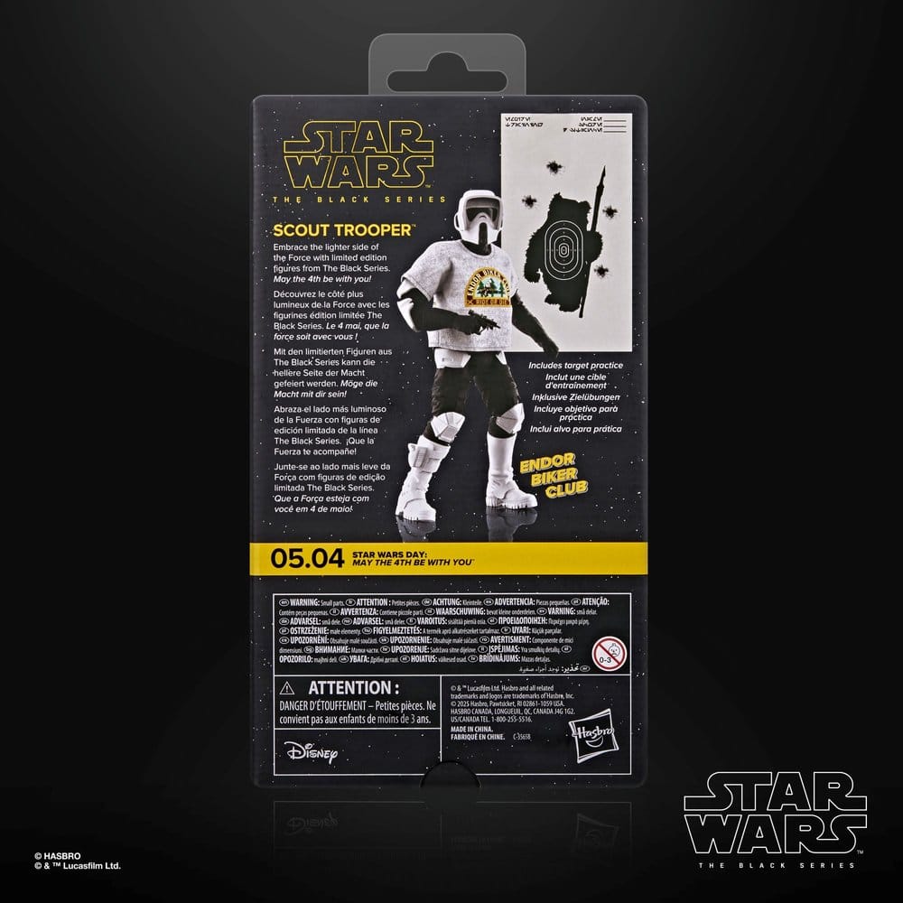 Star Wars Black Series figurine Scout Trooper May the 4th Be With You 15 cm