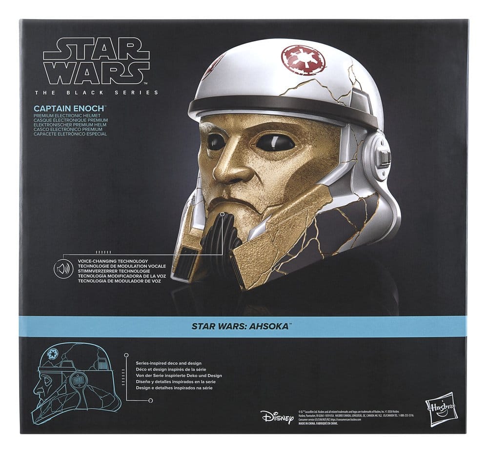 Star Wars: Ahsoka Black Series casque électronique Captain Enoch