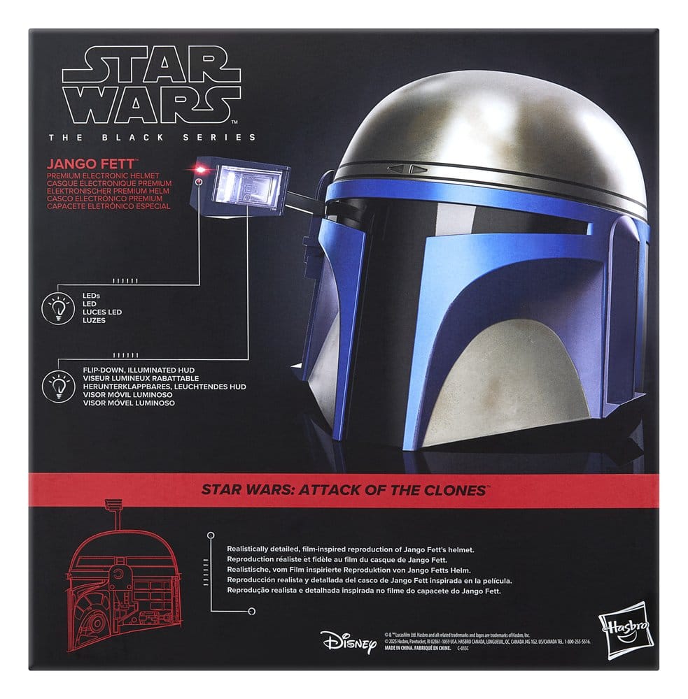 Star Wars Episode II Black Series casque électronique Jango Fett