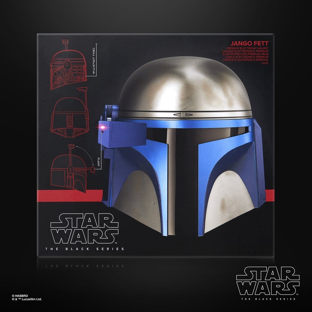Star Wars Episode II Black Series casque électronique Jango Fett