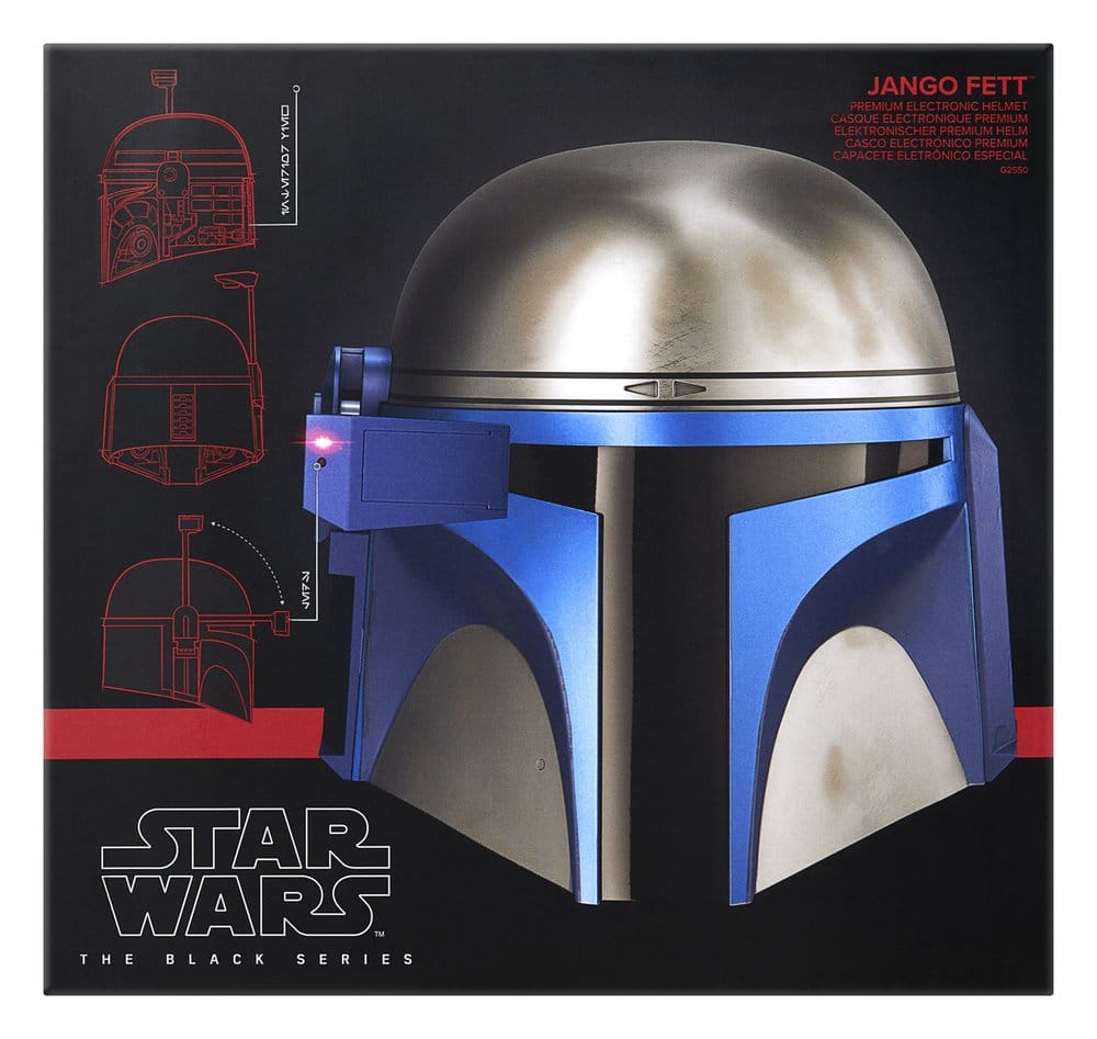 Star Wars Episode II Black Series casque électronique Jango Fett