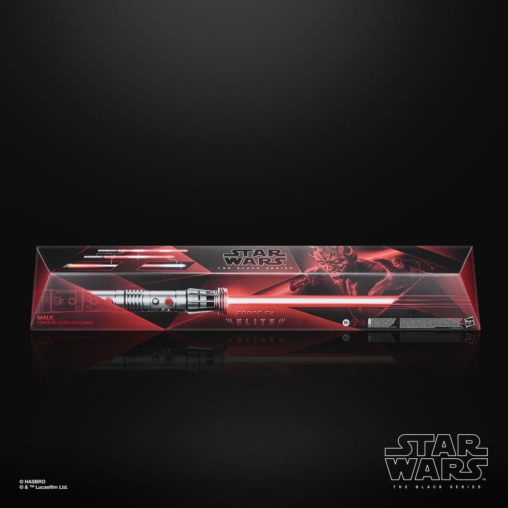 Star Wars: Maul - Shadow Lord Black Series réplique sabre laser Force FX Elite Maul