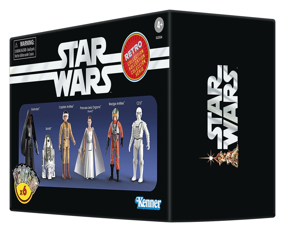 Star Wars Episode IV Retro Collection pack 6 figurines 10 cm