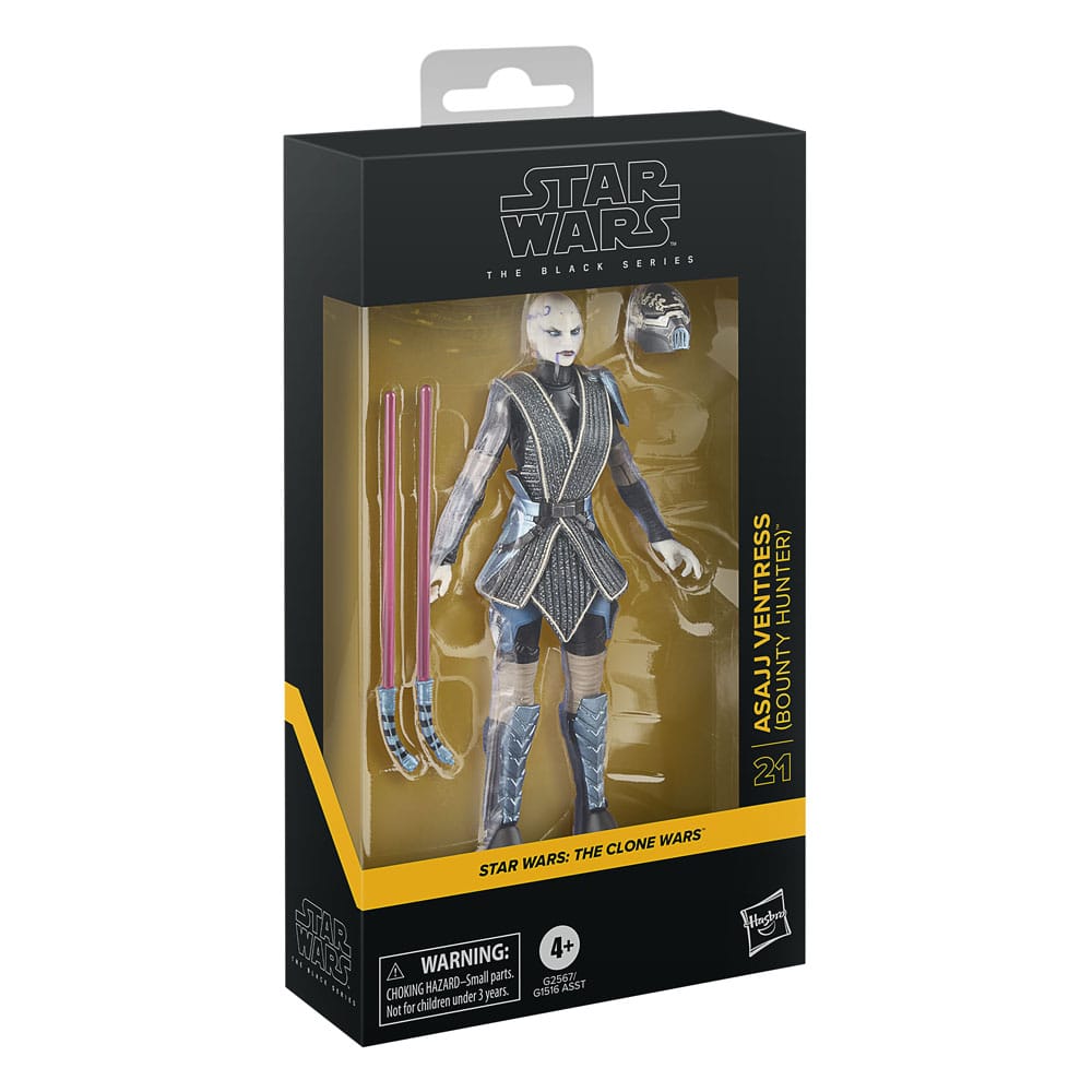 Star Wars: The Clone Wars Black Series figurine Asajj Ventress (Bounty Hunter) 15 cm