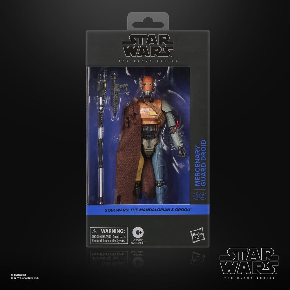 Star Wars: Le Mandalorien et Grogu Black Series figurine Mercenary Guard Droid 15 cm