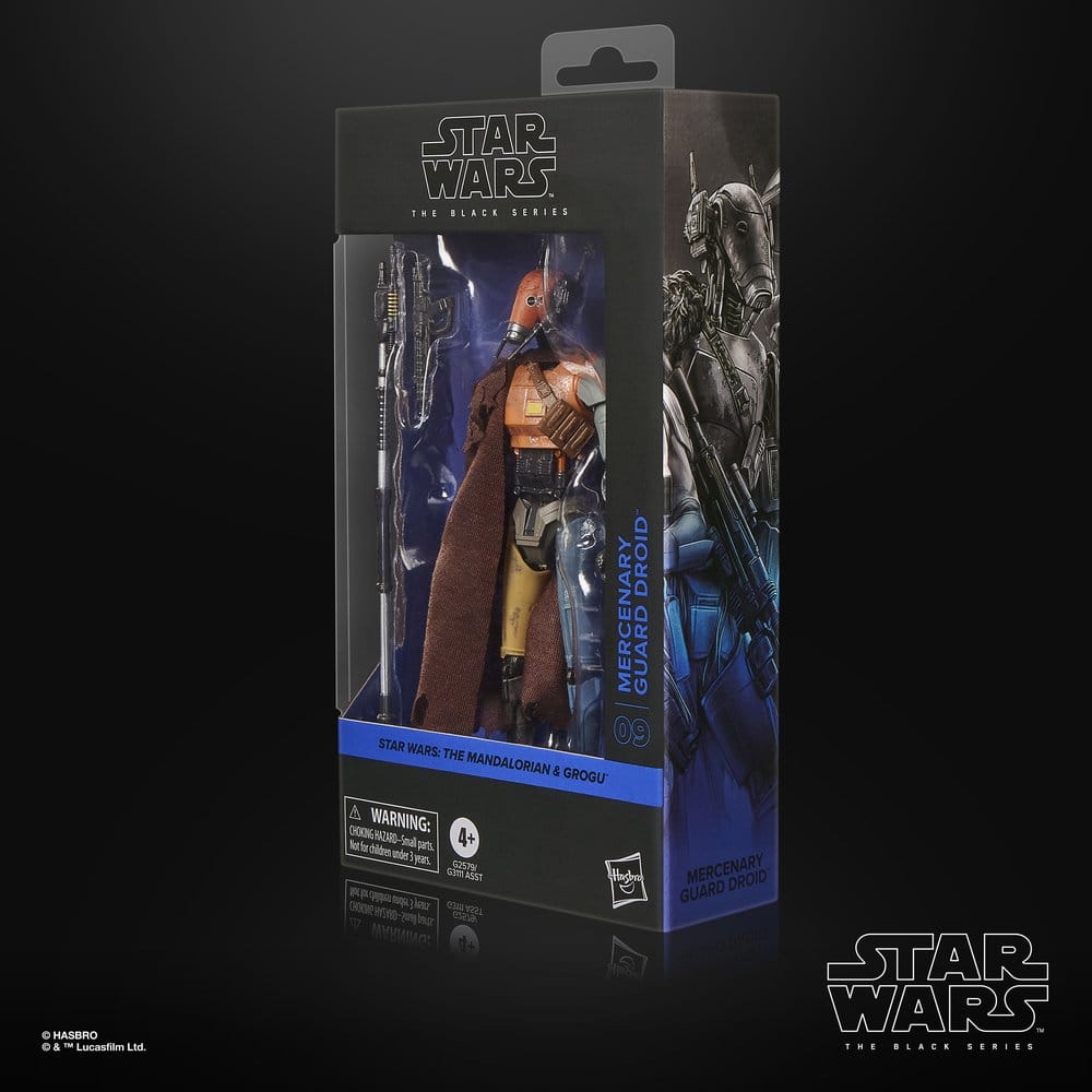 Star Wars: Le Mandalorien et Grogu Black Series figurine Mercenary Guard Droid 15 cm