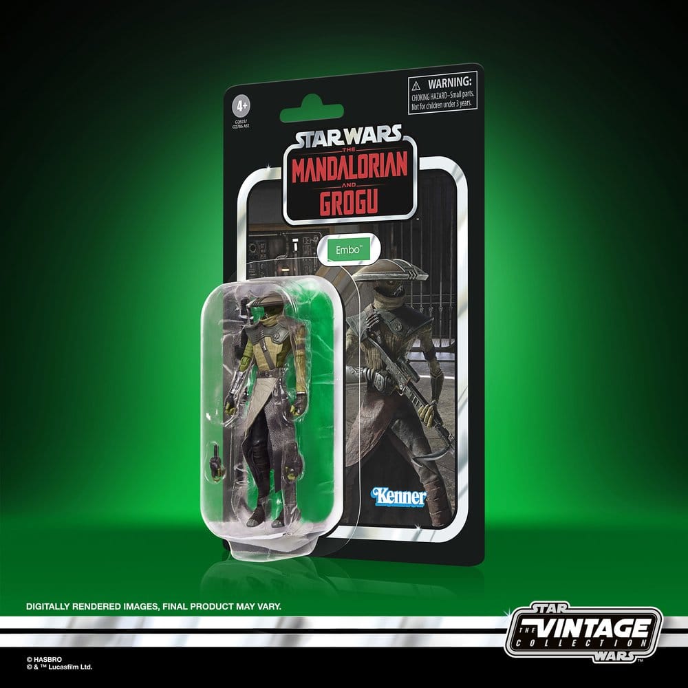 Star Wars : Le Mandalorien et Grogu Vintage Collection figurine Embo 10 cm