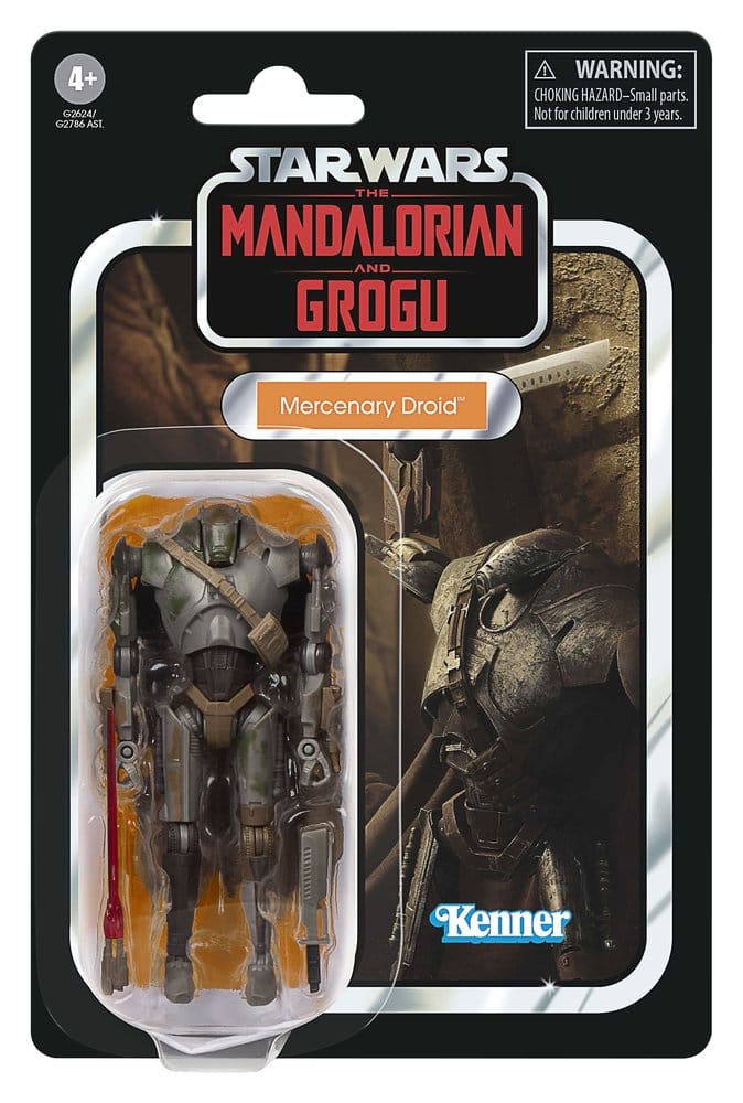 Star Wars : Le Mandalorien et Grogu Vintage Collection figurine Mercenary Droid 10 cm