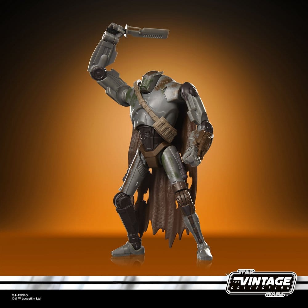 Star Wars : Le Mandalorien et Grogu Vintage Collection figurine Mercenary Droid 10 cm