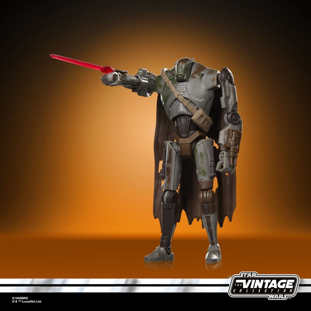 Star Wars : Le Mandalorien et Grogu Vintage Collection figurine Mercenary Droid 10 cm