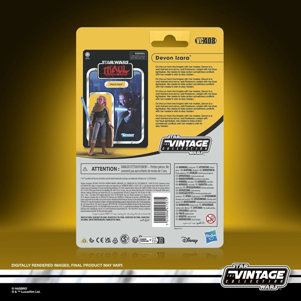 Star Wars : Maul : Seigneur de l'ombre Vintage Collection figurine Devon Izara 10 cm