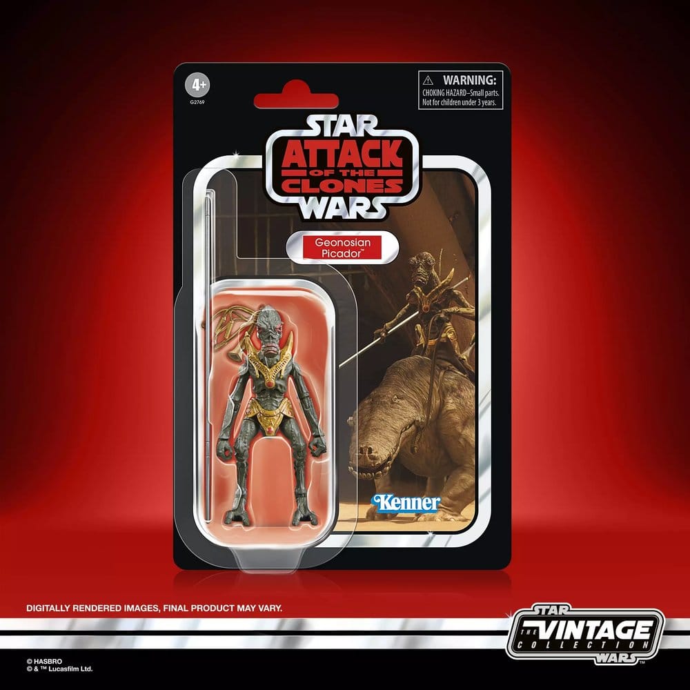 Star Wars Episode II Vintage Collection pack 2 figurines Orray & Geonosian Picador 10 cm