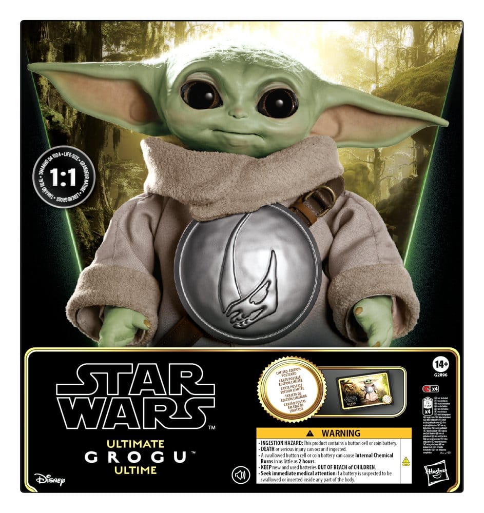 Star Wars figurine animatronique 1/1 Ultimate Grogu Special Edition 37 cm