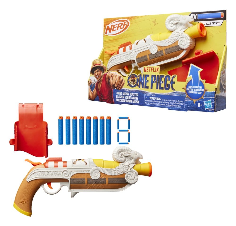 One Piece NERF blaster à fléchettes Going Merry