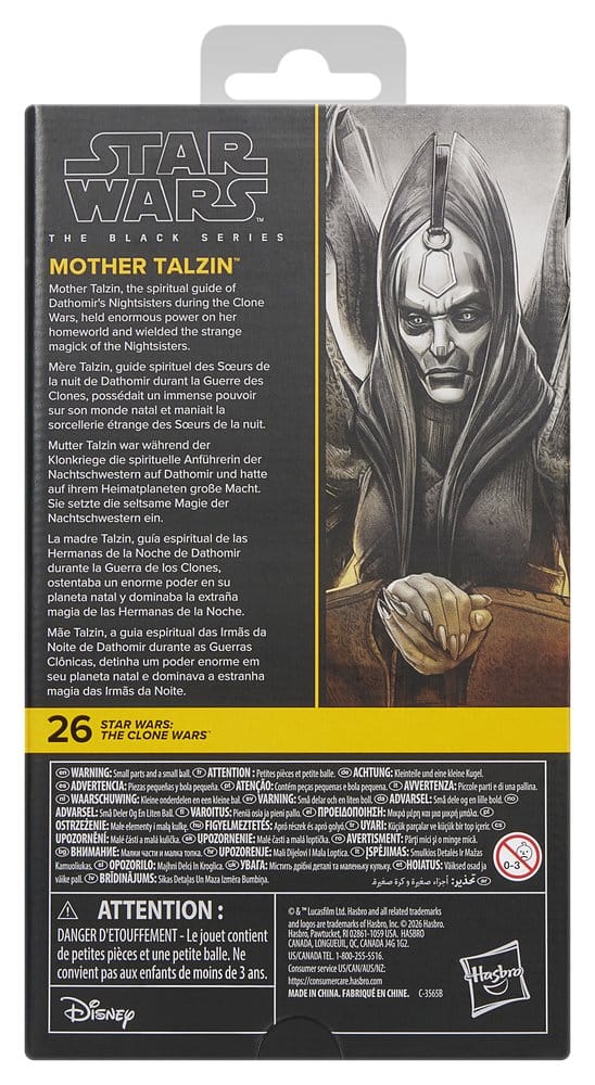 Star Wars: The Clone Wars Black Series figurine Mother Talzin 15 cm