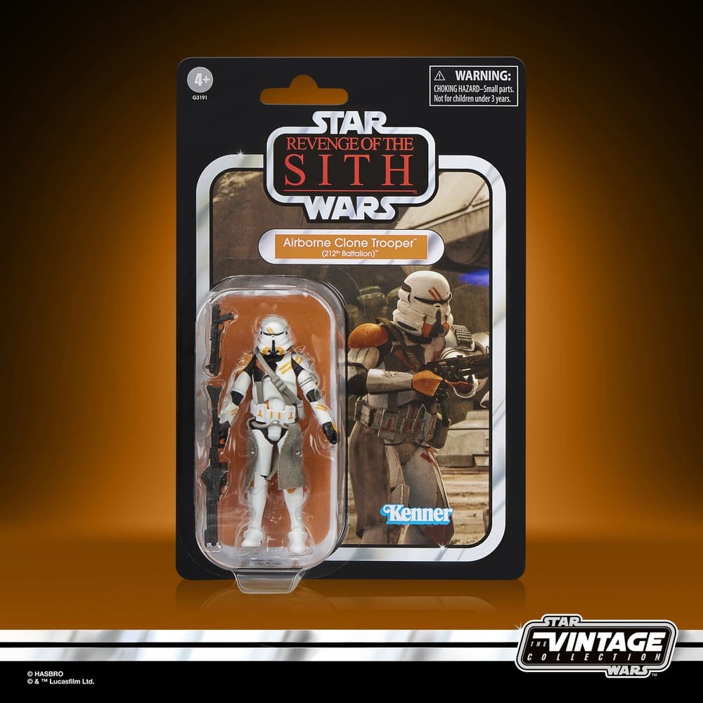 Star Wars Episode III Vintage Collection pack 2 figurines Obi-Wan Kenobi & Airborne Clone Trooper 10 cm