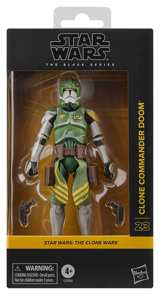 Star Wars: The Clone Wars Black Series figurine Clone Commander Doom 15 cm