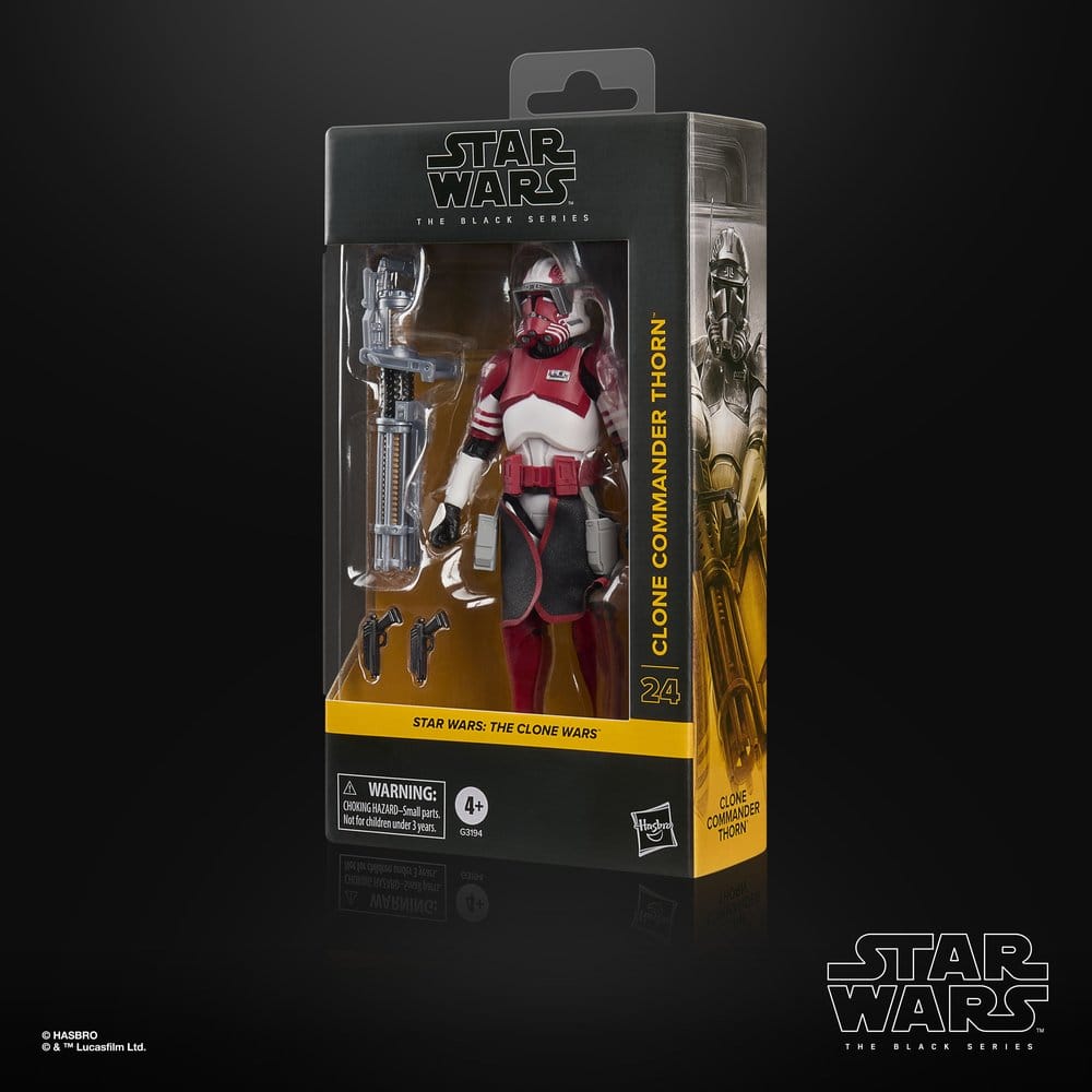 Star Wars: The Clone Wars Black Series figurine Clone Commander Thorn 15 cm