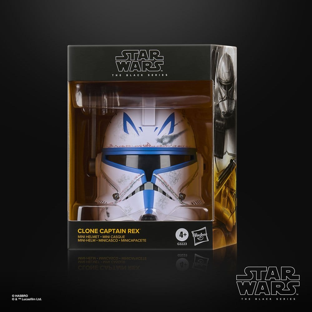 Star Wars: The Clone Wars Black Series mini casque Clone Captain Rex 15 cm