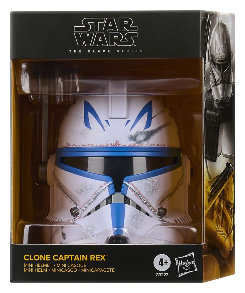 Star Wars: The Clone Wars Black Series mini casque Clone Captain Rex 15 cm